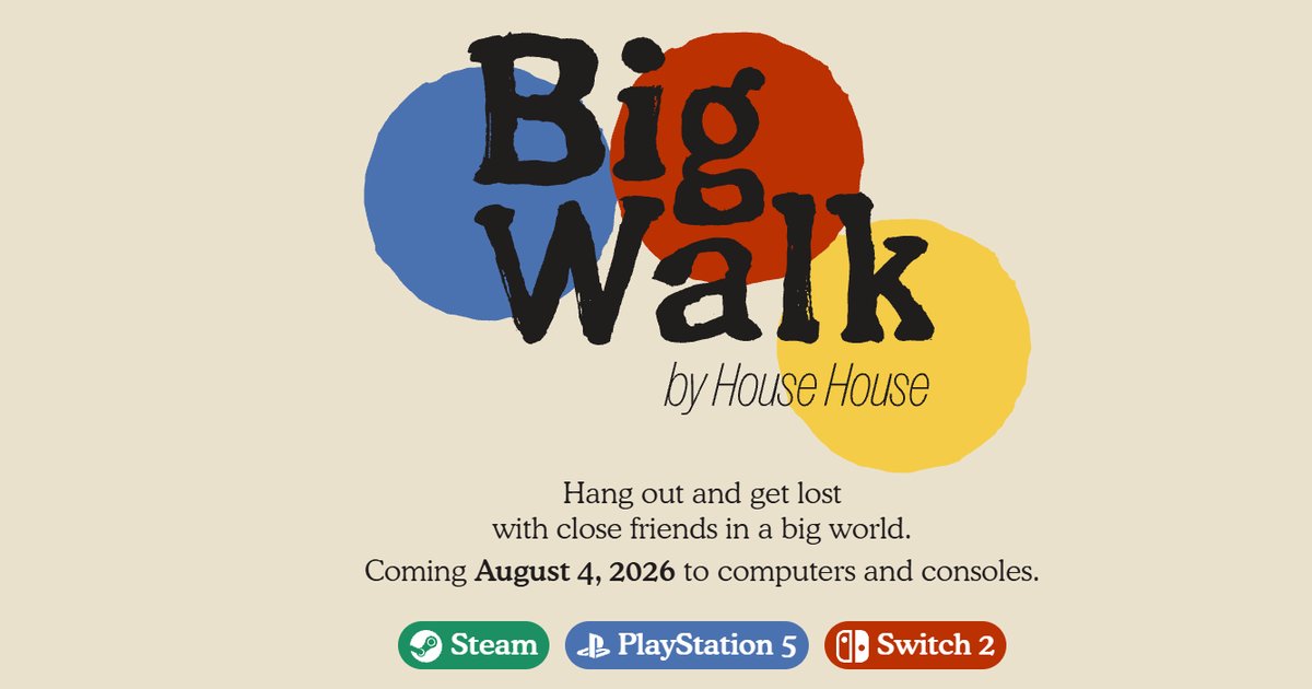 Big Walk: jocul cooperativ de la creatorii lui Untitled Goose Game, fără inamici, fără cronometru și fără clasamente