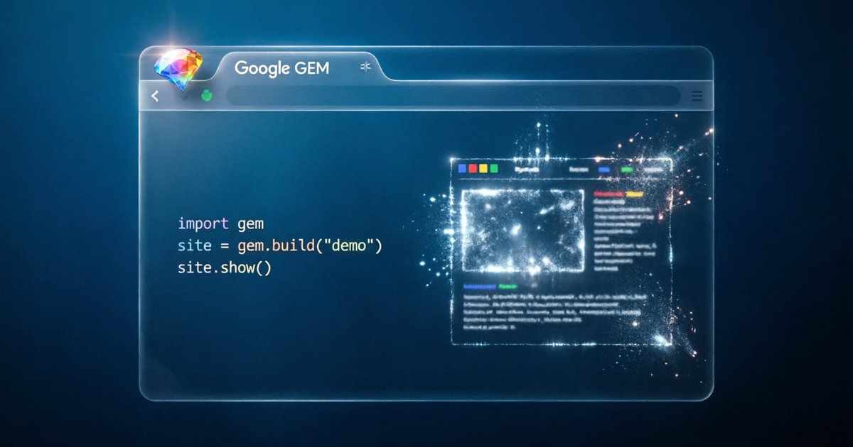Un inginer Google a construit un browser care nu navighează pe internet — inventează fiecare pagină cu AI, din orice URL