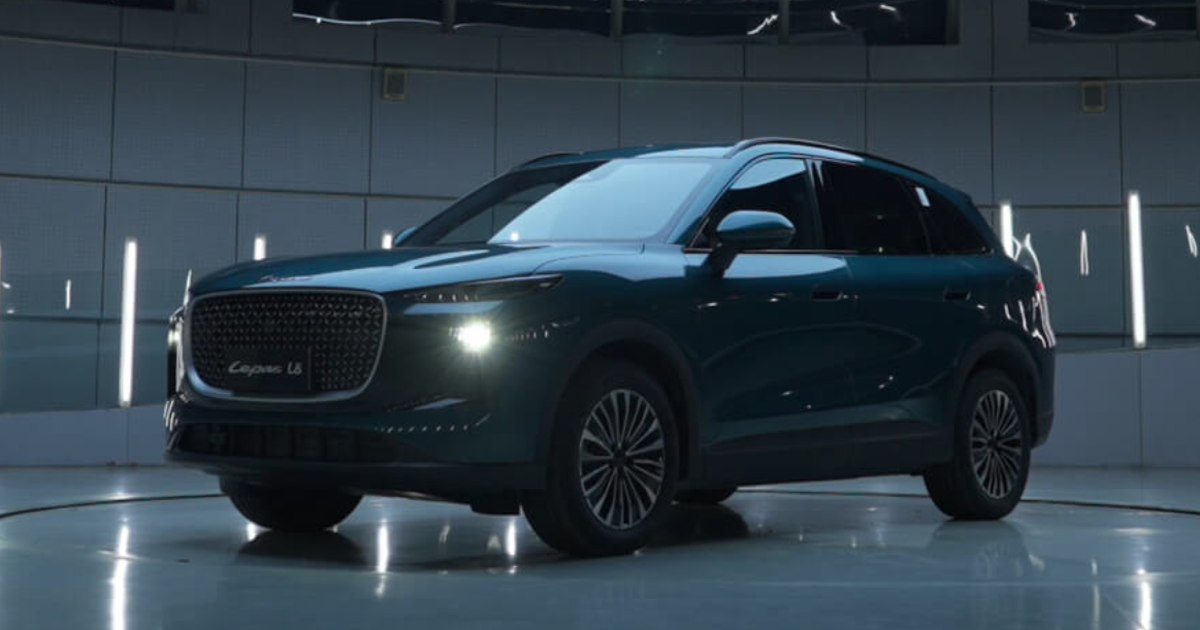 Lepas L8: primul model al noului brand premium Chery ajunge în România