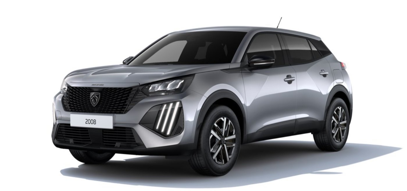 Peugeot 2008 facelift, vedere din față 3/4