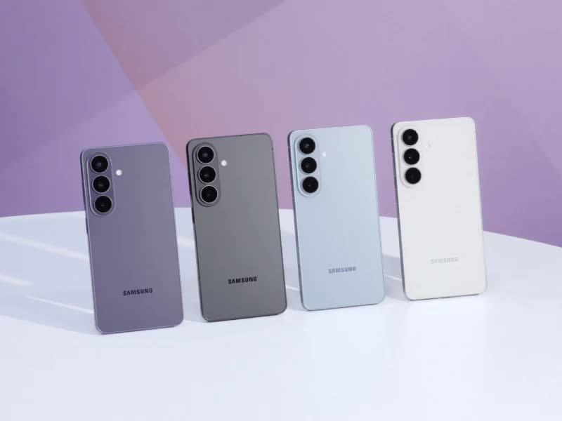 Samsung Galaxy S26 FE, patru variante de culoare