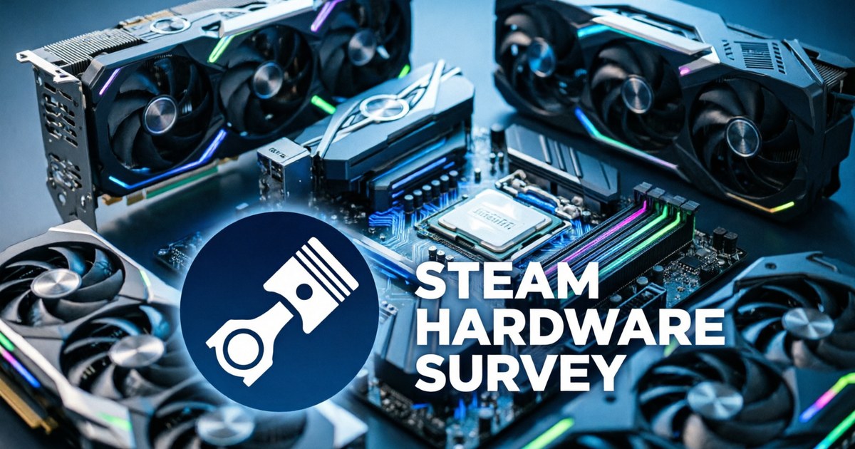 Steam Hardware Survey: plăcile video cu 16GB VRAM depășesc pentru prima dată configurațiile cu 8GB