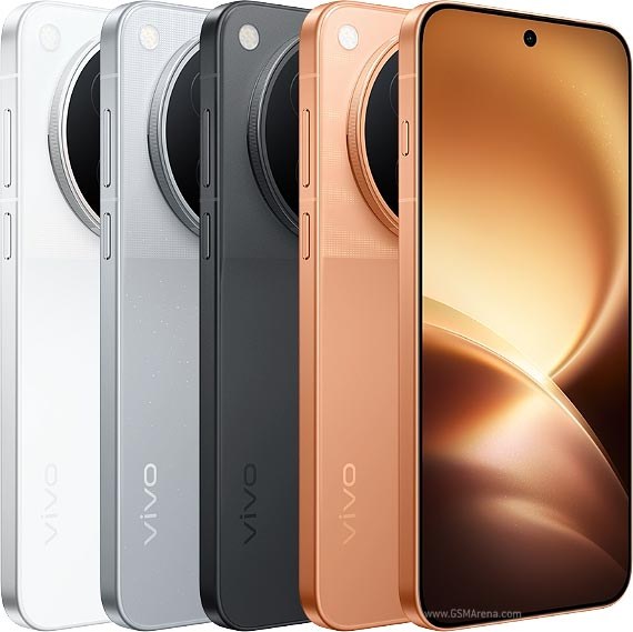 vivo X500 Pro Max în patru culori: alb, gri, negru și portocaliu