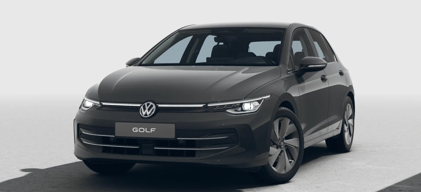 Volkswagen Golf facelift, vedere din față