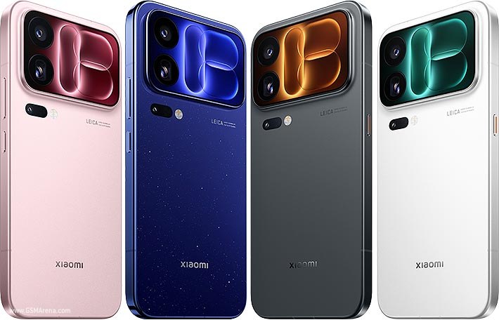 Xiaomi 18 Pro Max în patru culori: roz, albastru, gri și alb
